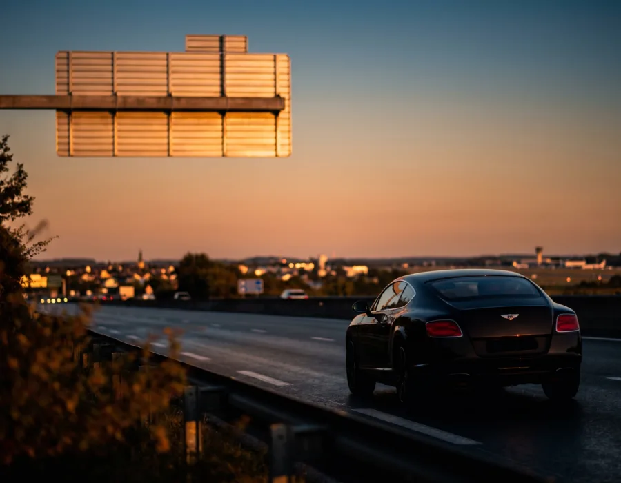 Transfert Le Mans CDG - autoroute panneau Roissy