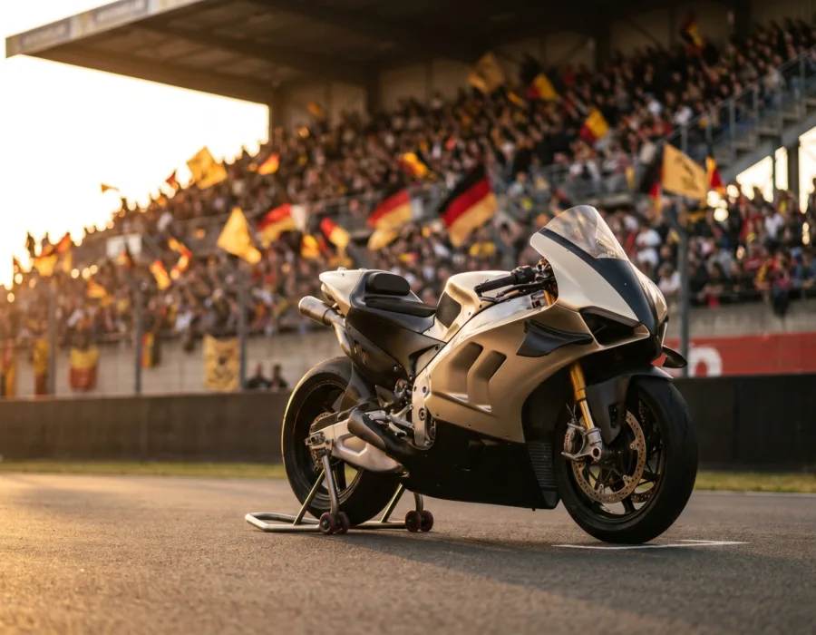 Moto GP Le Mans - MotoGP tribune spectateurs