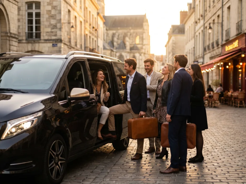 Un van VTC au Mans pour vos déplacements en groupe